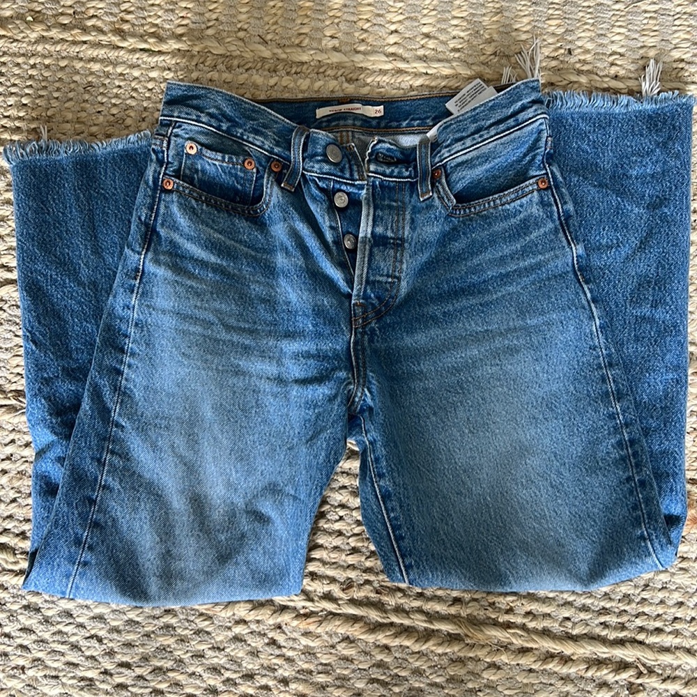 Levi’s 501 crop jeans size 26